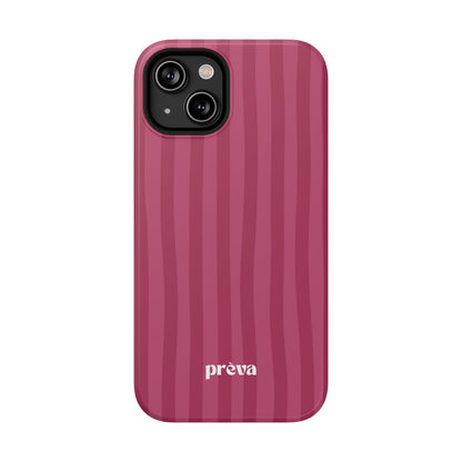 Magenta Stripes Phone Case