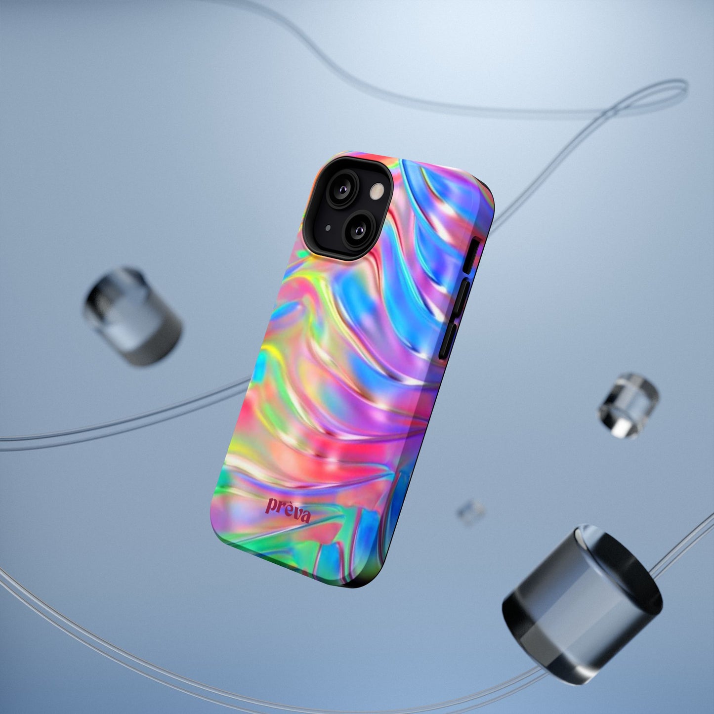 Iridescent Swirl Phone Case