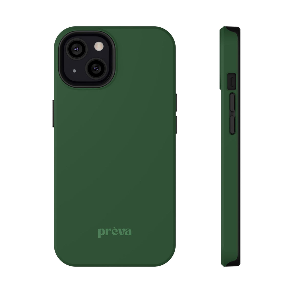 Impact-Resistant Phone Case — Forest Green Slim Armor