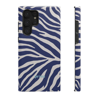 Blue Zebra Phone Case