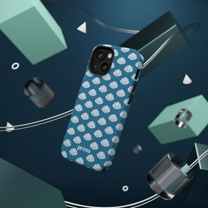 Shellfull teal Phone Case