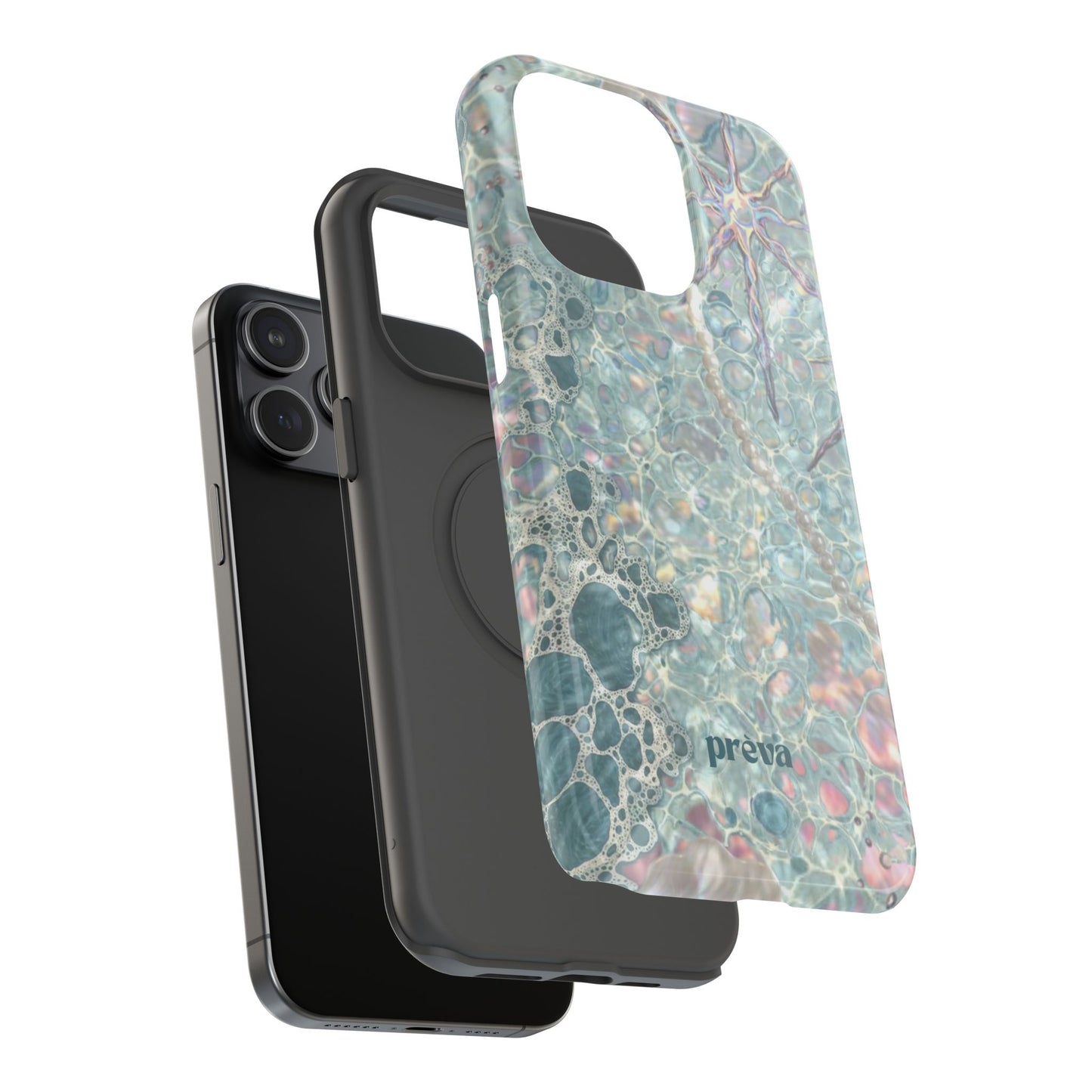 Marbled Seafoam Phone Case
