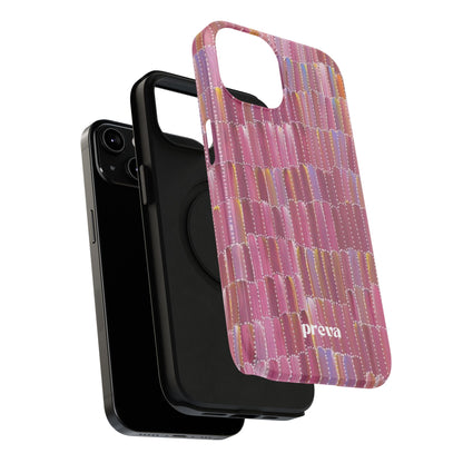 Pink Brushstroke Phone Case