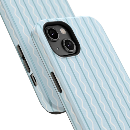 Blue Island Stripes Phone Case