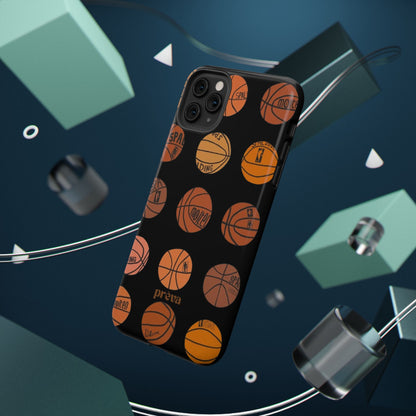 Black Basketball Phone Case