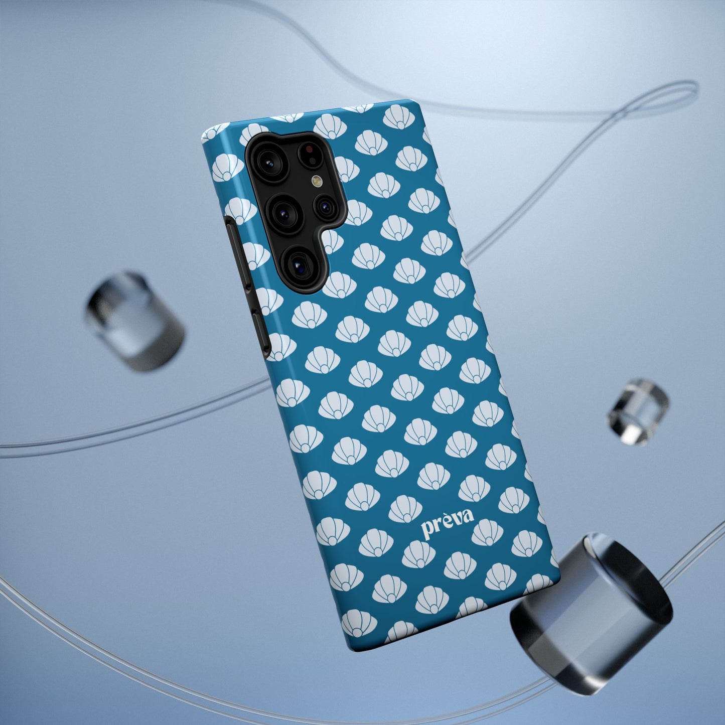 Shellfull teal Phone Case