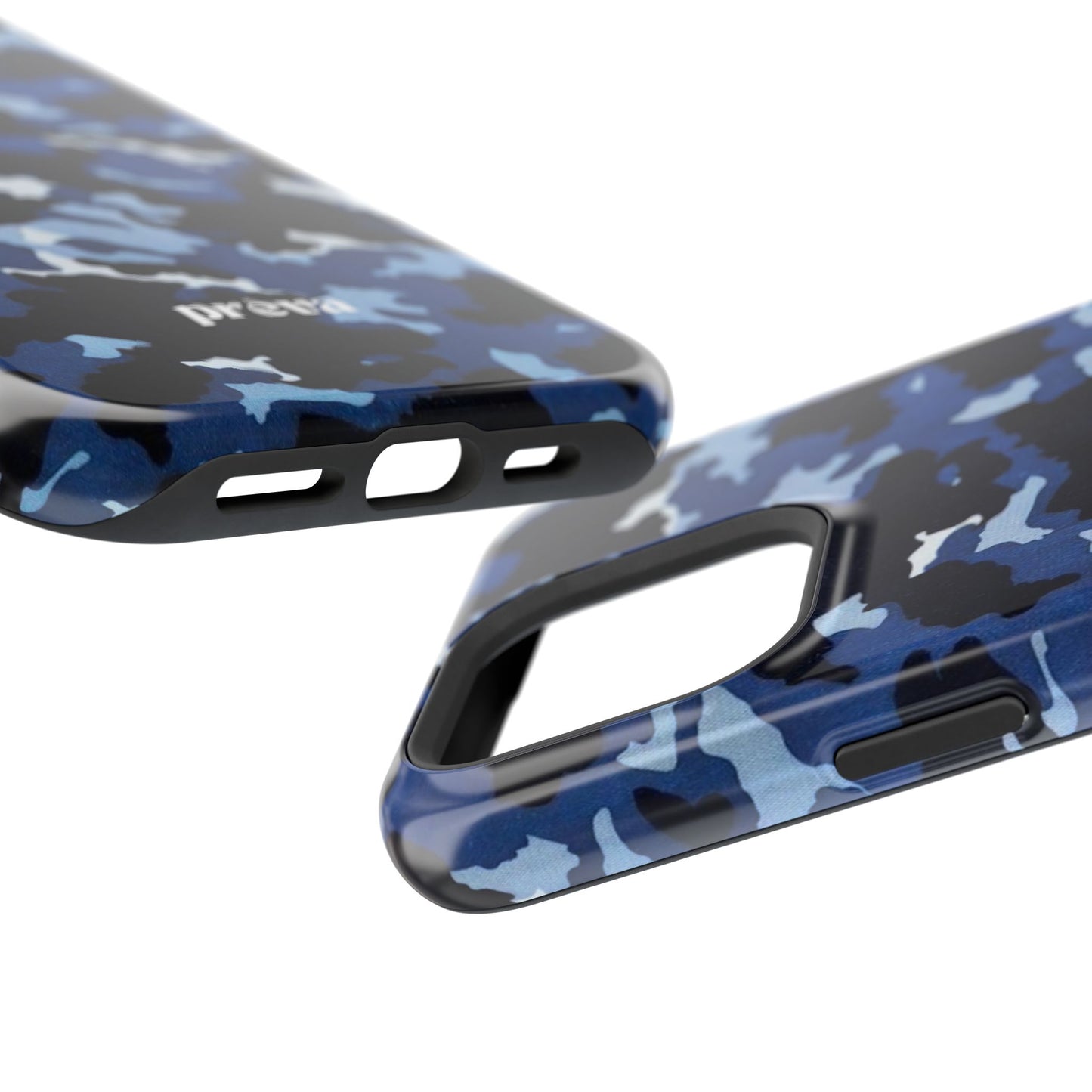 Blue Camo Phone Case