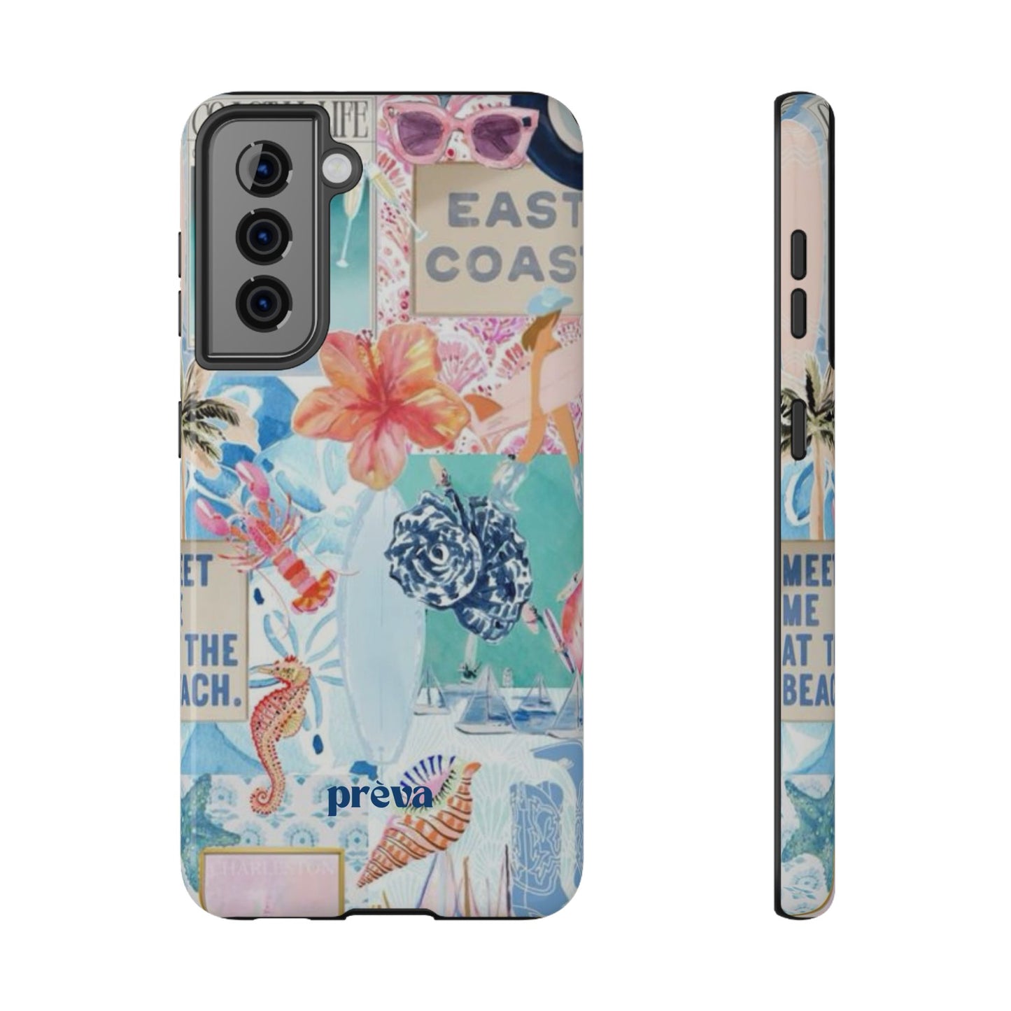 East Coast Collage Phone Case