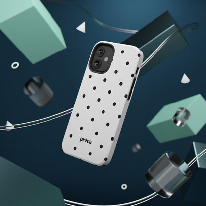 B&W polka dots Phone Case
