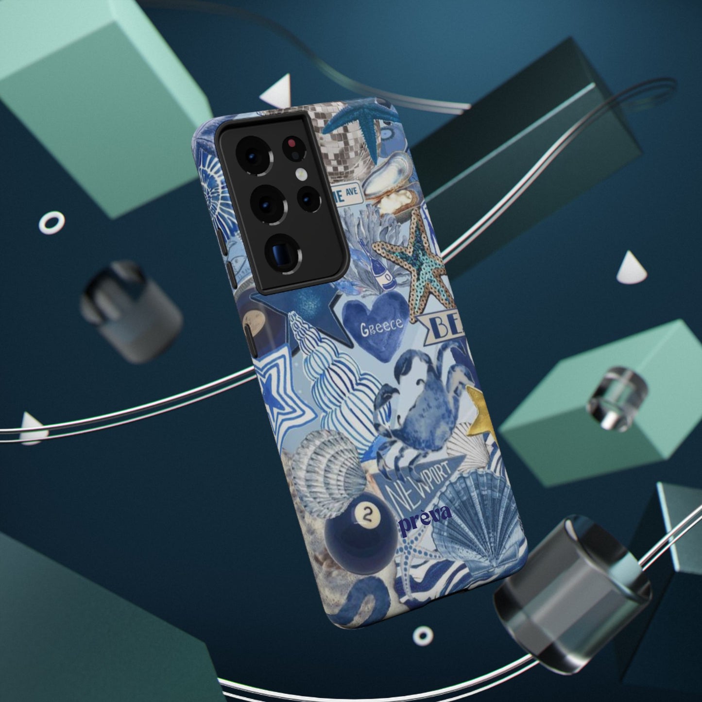 Coastal Collage Phone Case