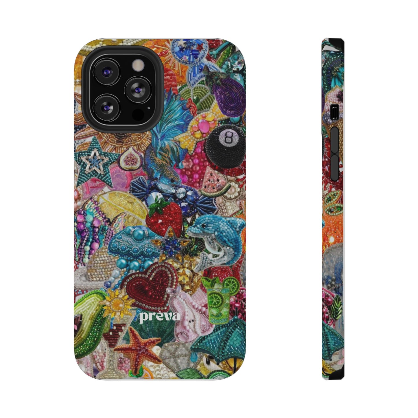 Colorful Rhinestone Phone Case