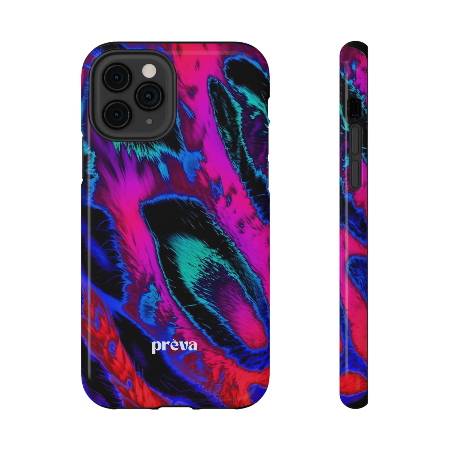Neon Swirl Phone Case