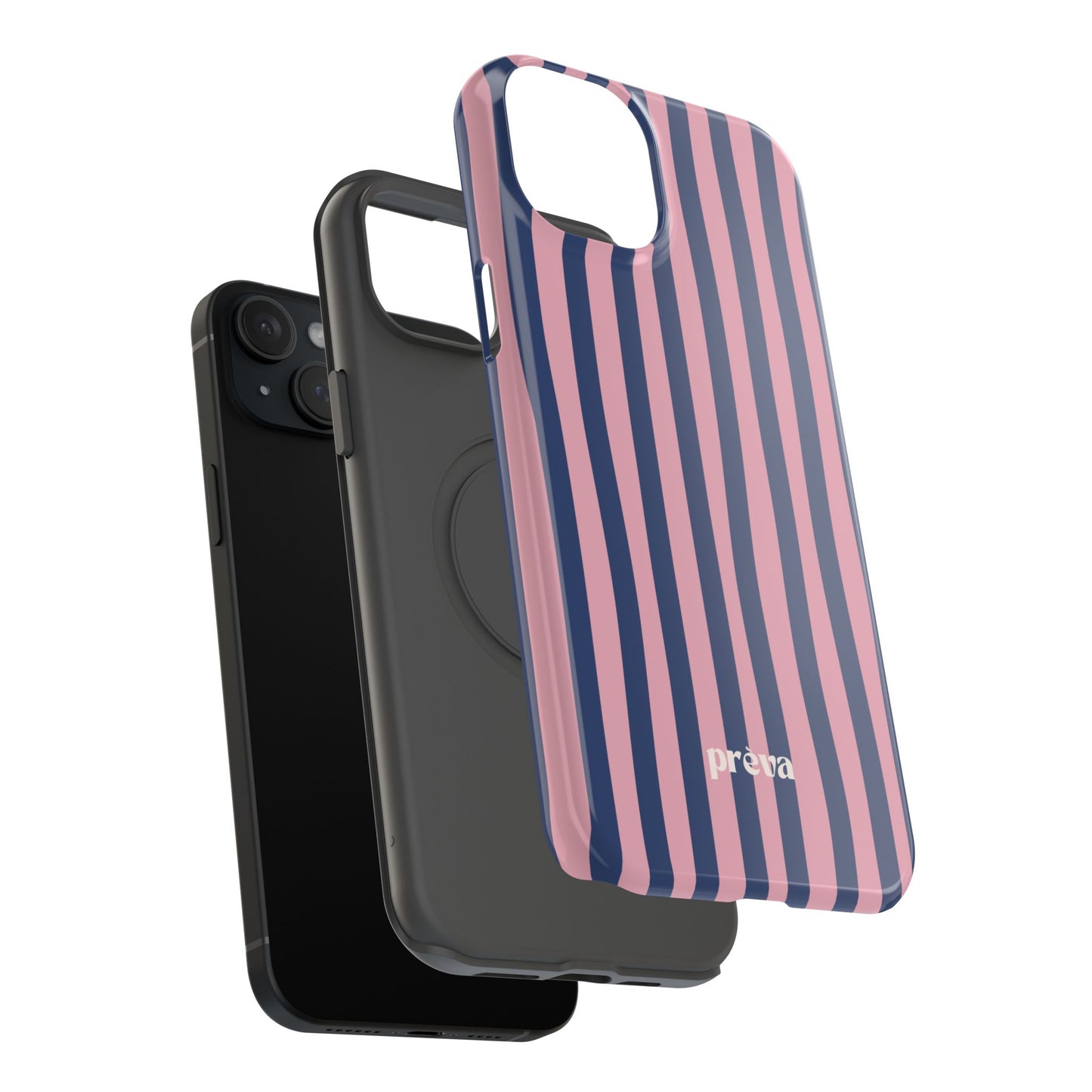 Blue and Pink Stripes Case
