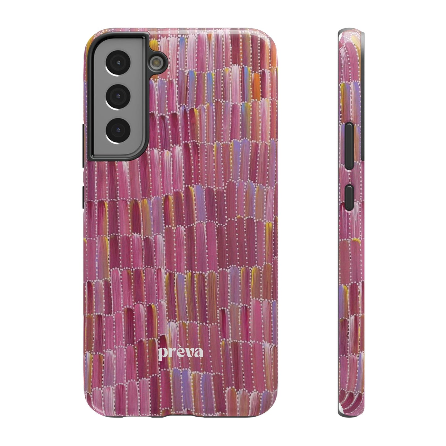 Pink Brushstroke Phone Case