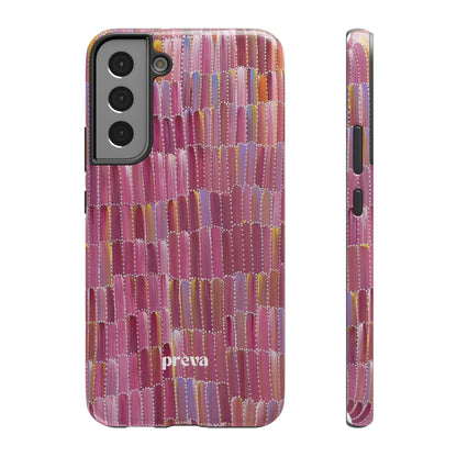 Pink Brushstroke Phone Case
