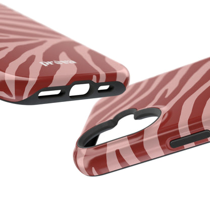 Red Zebra Phone Case