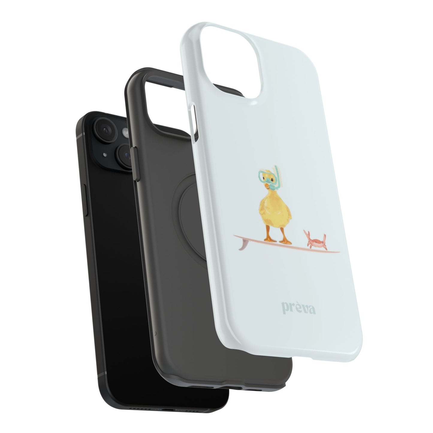 Scuba Duck Stripes Phone Case