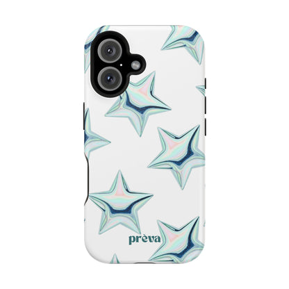 White Starburst Phone Case