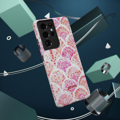 Pink Shell Watercolor Phone Case