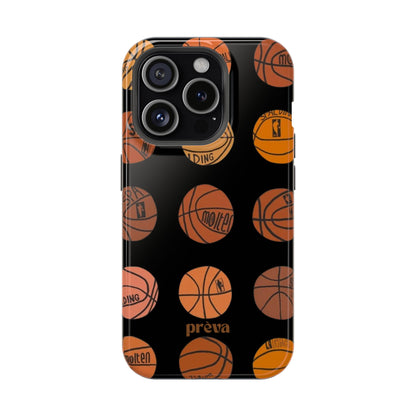 Black Basketball Phone Case