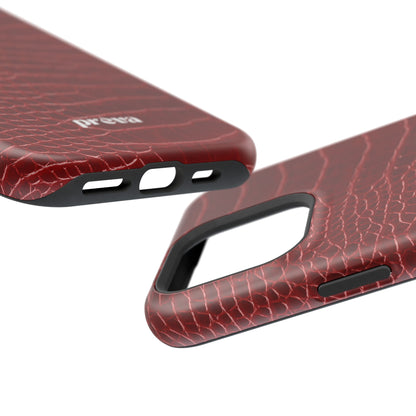 Red Croc Phone Case
