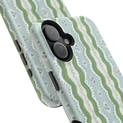 Green Waves Phone Case