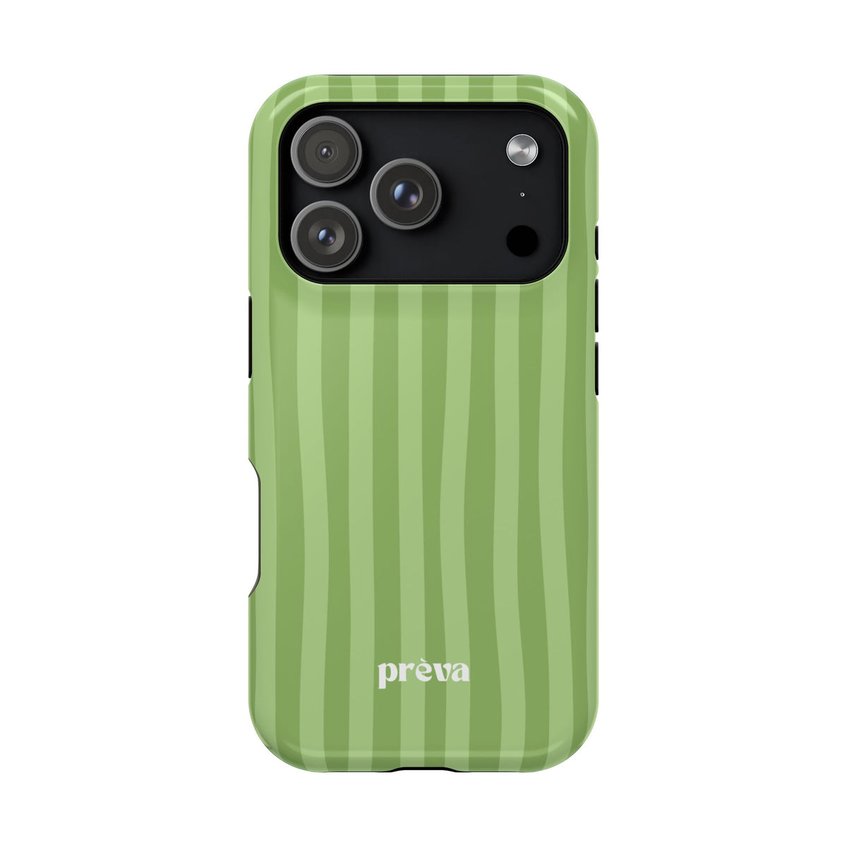 Light Green Stripes Phone Case