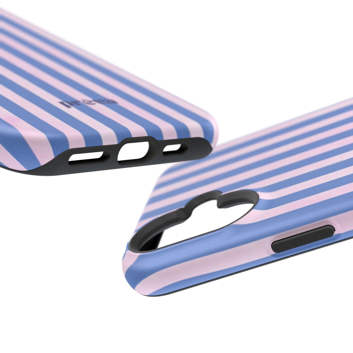Striped Purple and Pink Phone Case