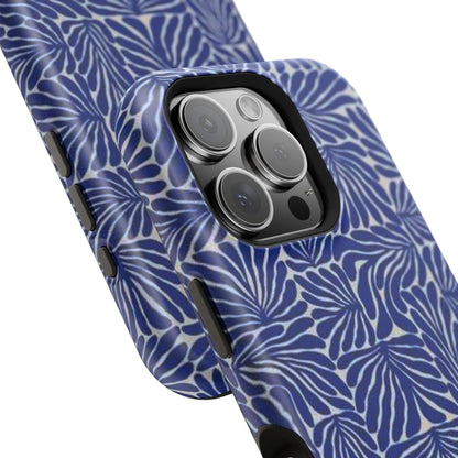 Blue Abstract Greek Phone Case