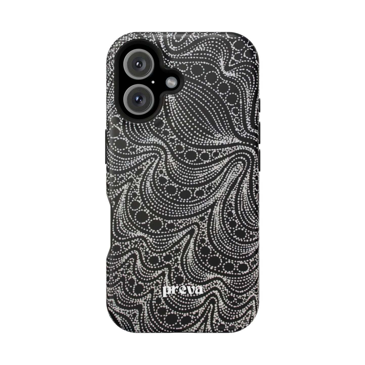 Abstract Midnight Lace Phone Case
