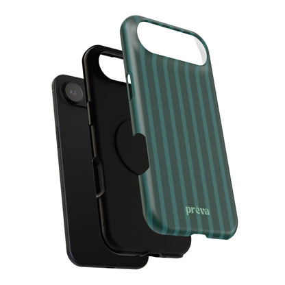 Striped Green Phone Case