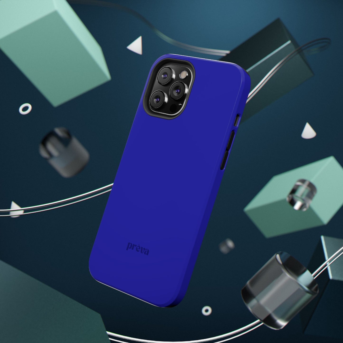 Neon Dark Blue Phone Case