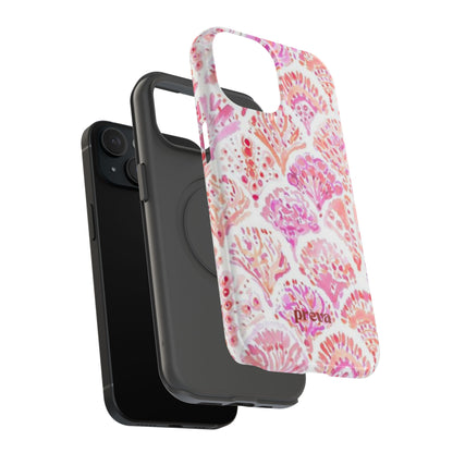 Pink Shell Watercolor Phone Case