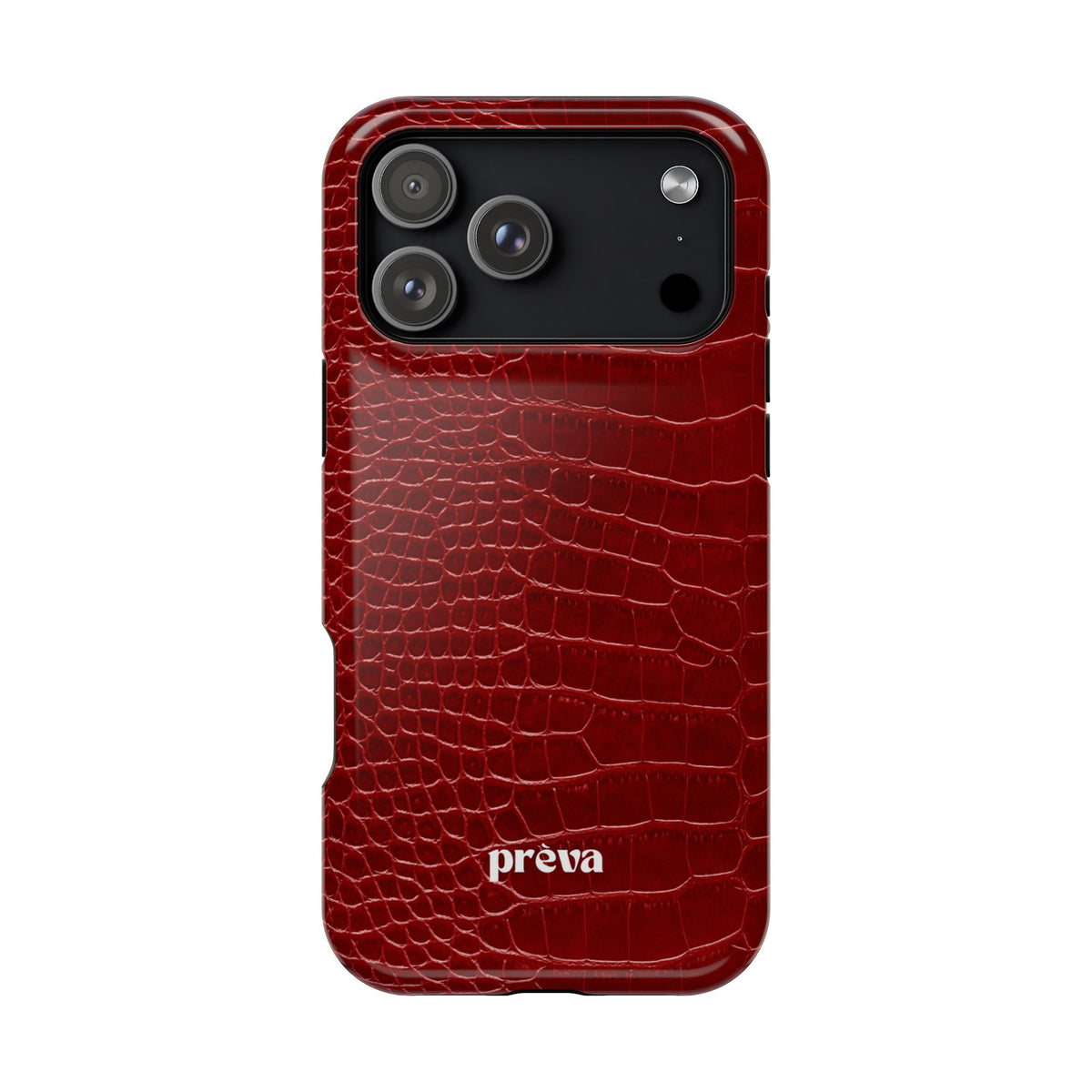 Red Croc Phone Case
