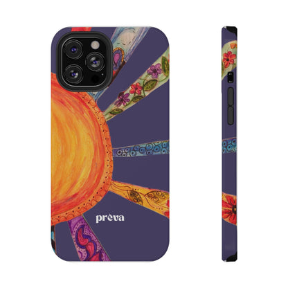 Purple Cancun Sun Phone Case