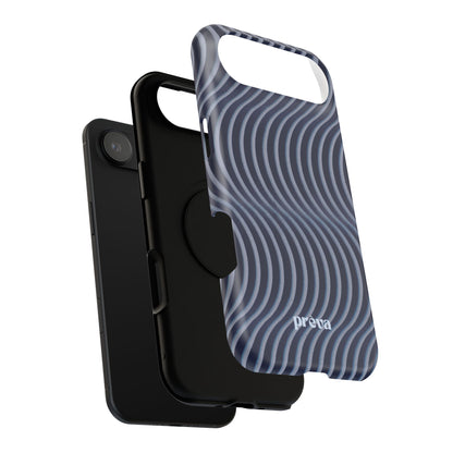 Wavy Navy Phone Case