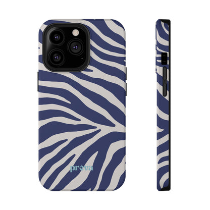 Blue Zebra Phone Case