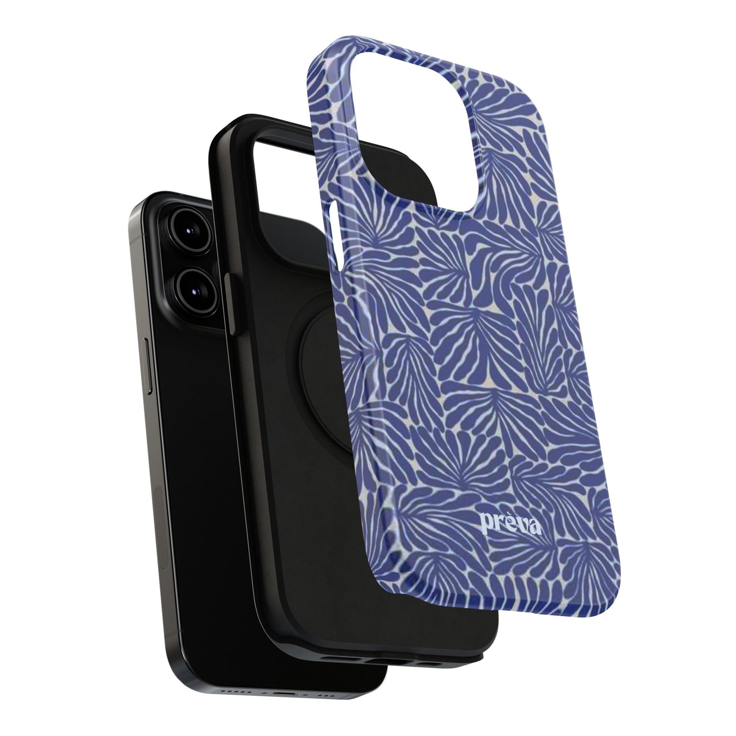 Blue Abstract Greek Phone Case