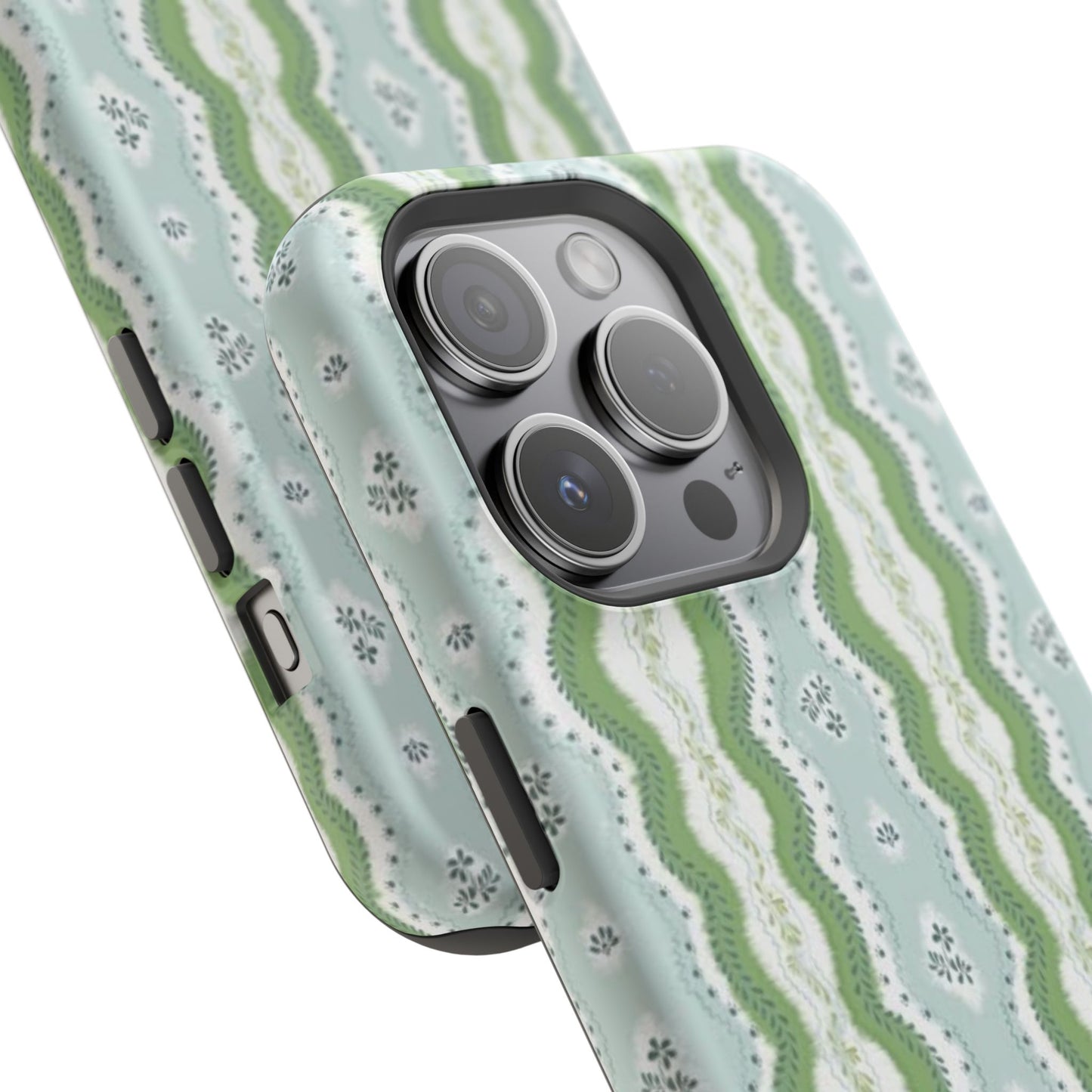 Green Waves Phone Case