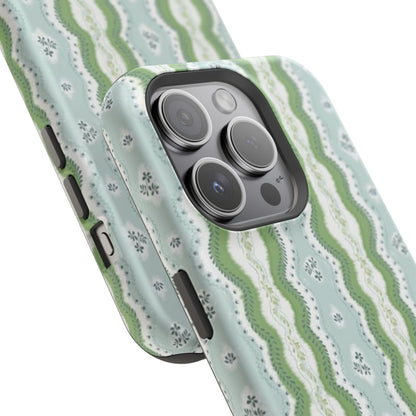 Green Waves Phone Case