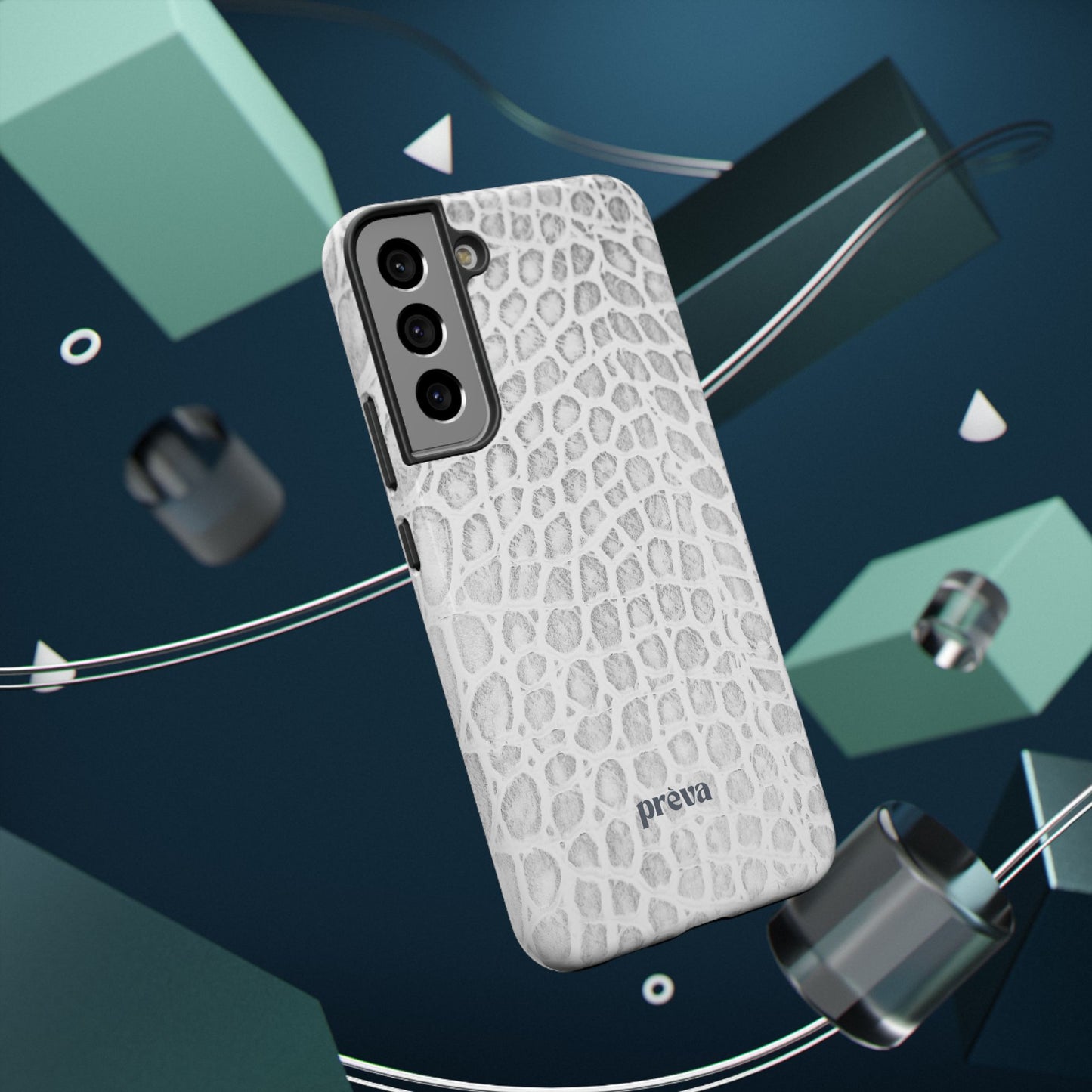 White Snake Phone Case