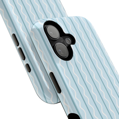 Blue Island Stripes Phone Case