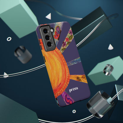 Purple Cancun Sun Phone Case