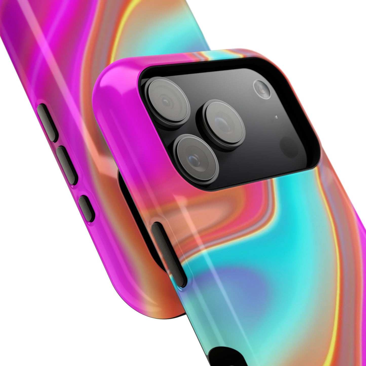 Iridescent Swirl Phone Case