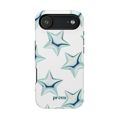 White Starburst Phone Case