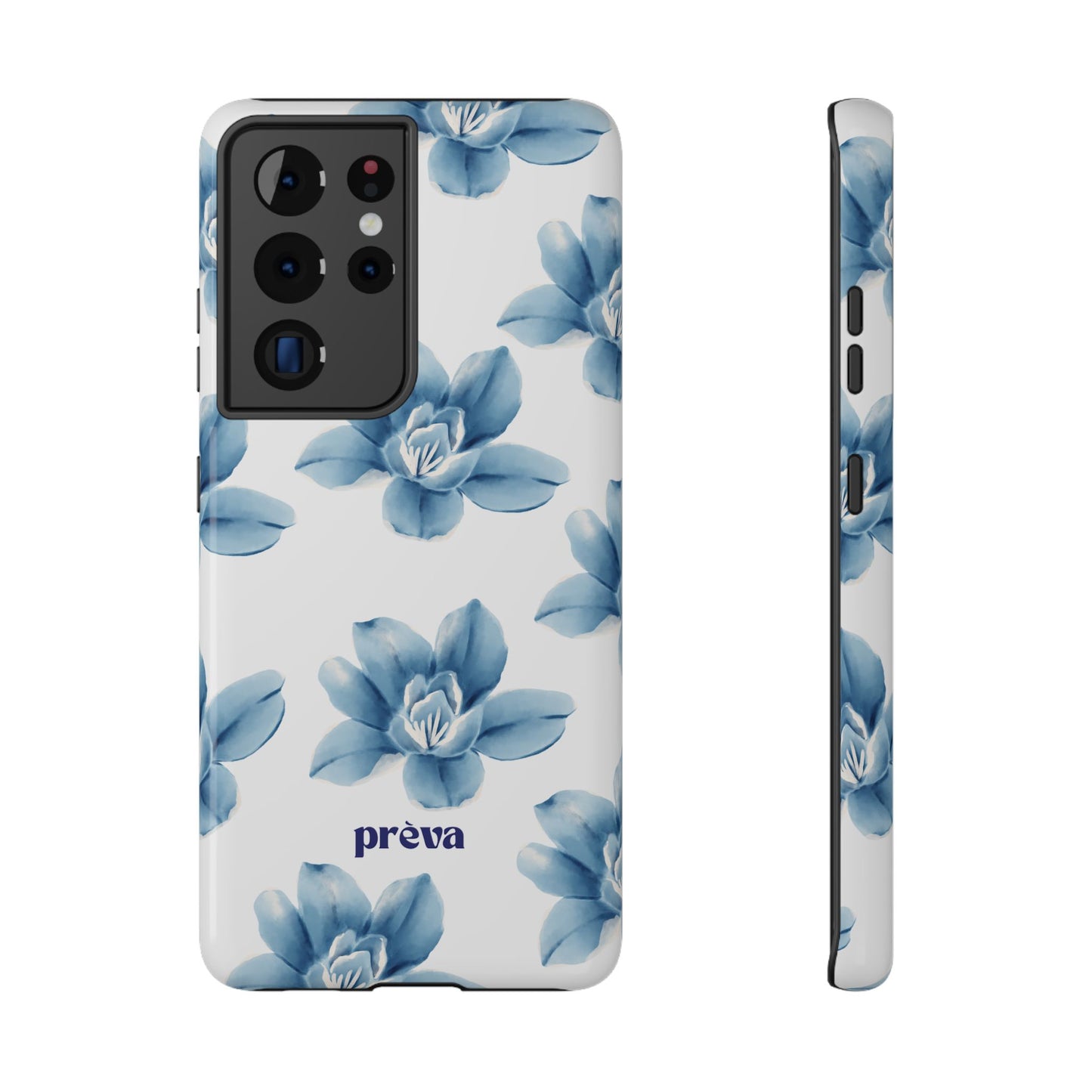 Blue Flowers Phone Case