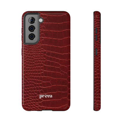 Red Croc Phone Case