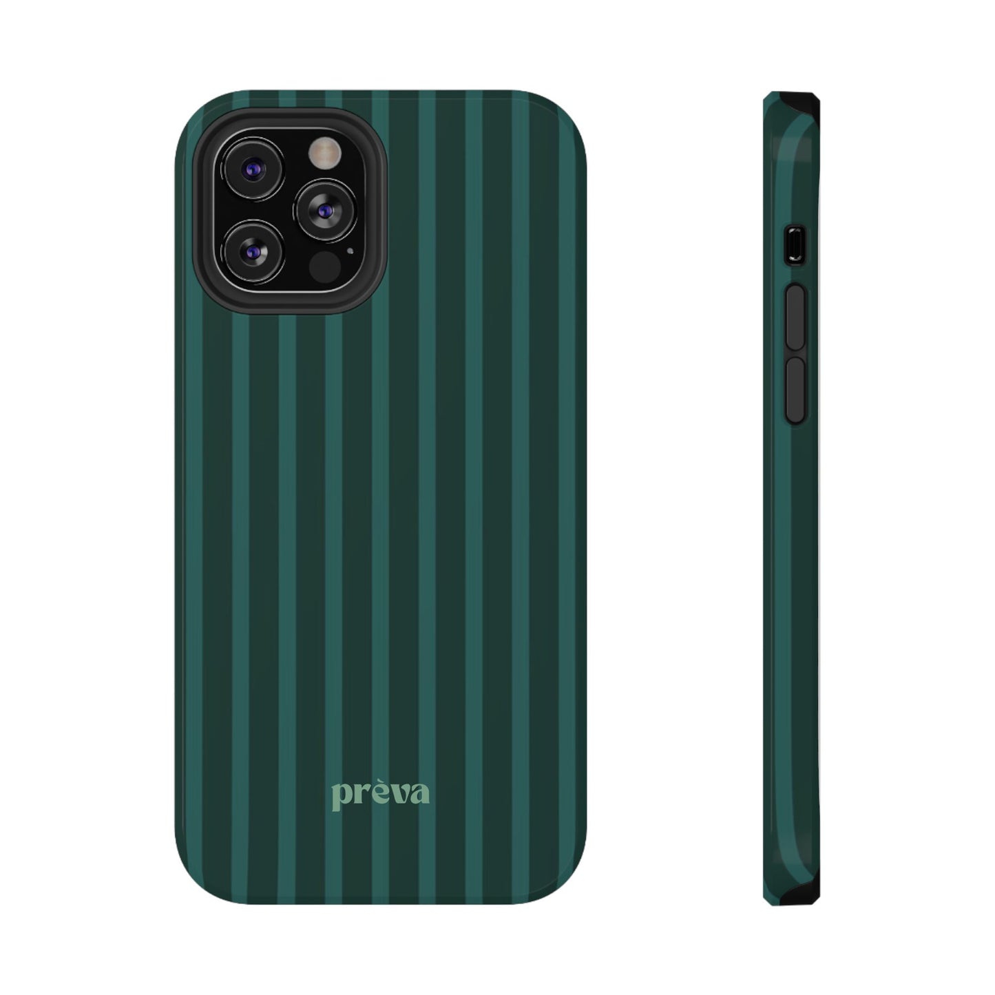 Striped Green Phone Case
