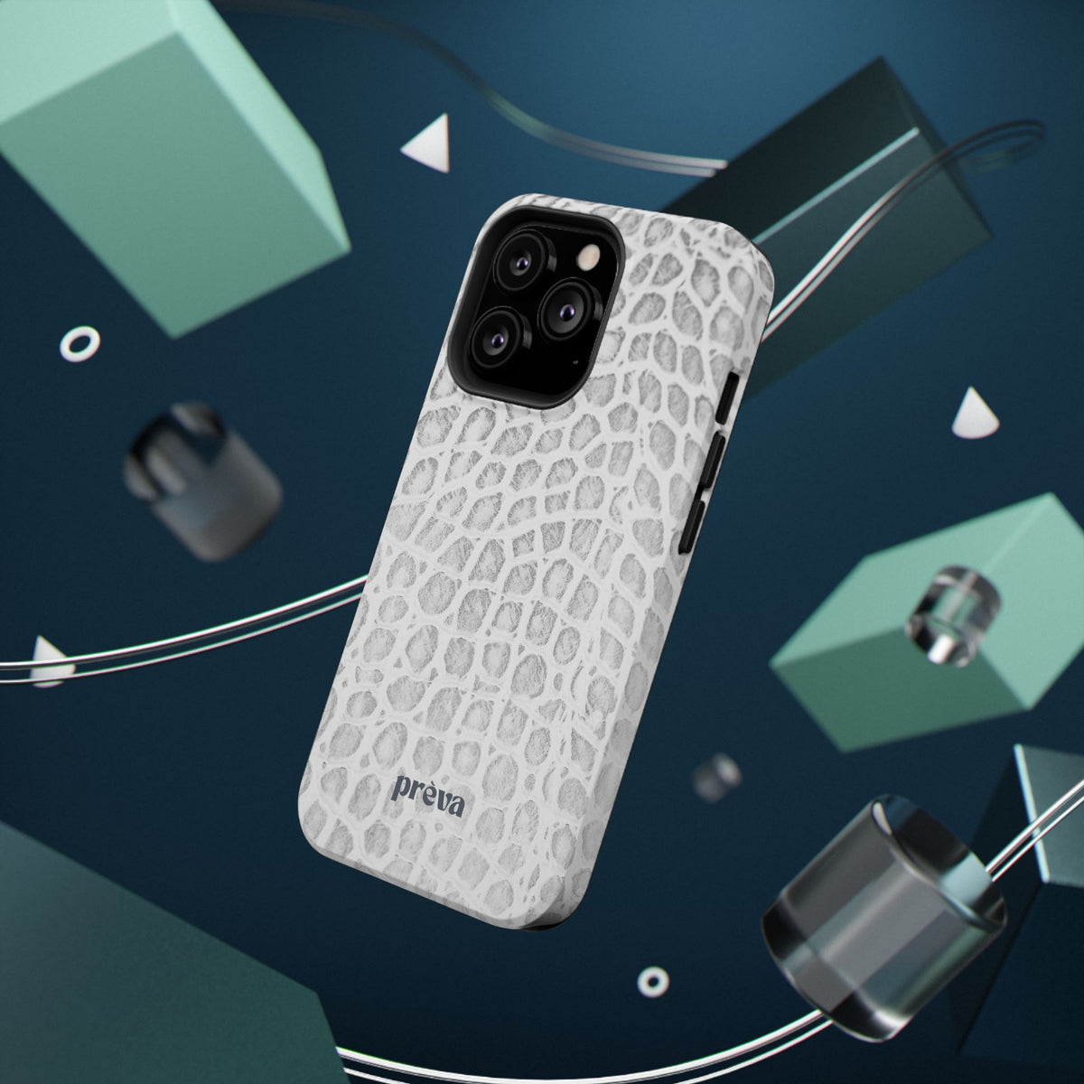White Snake Phone Case