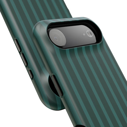 Striped Green Phone Case